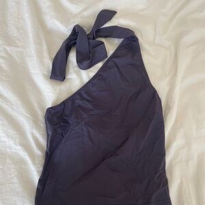 Edikted Purple Scarf Top